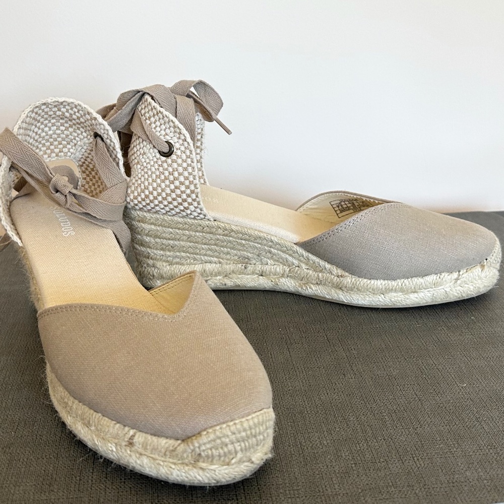 Khaki Colored Espadrilles